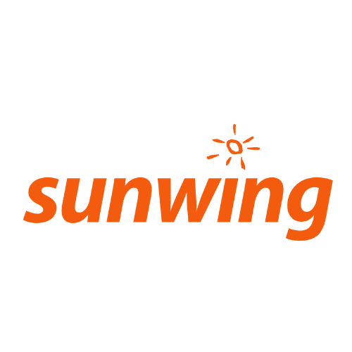 Logo de notre client le Sunwing qui fait confiance à nos laveurs des vitres pour leur lavage de vitres